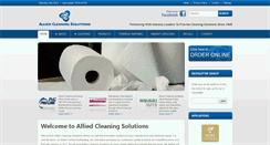 Desktop Screenshot of alliedcleans.com